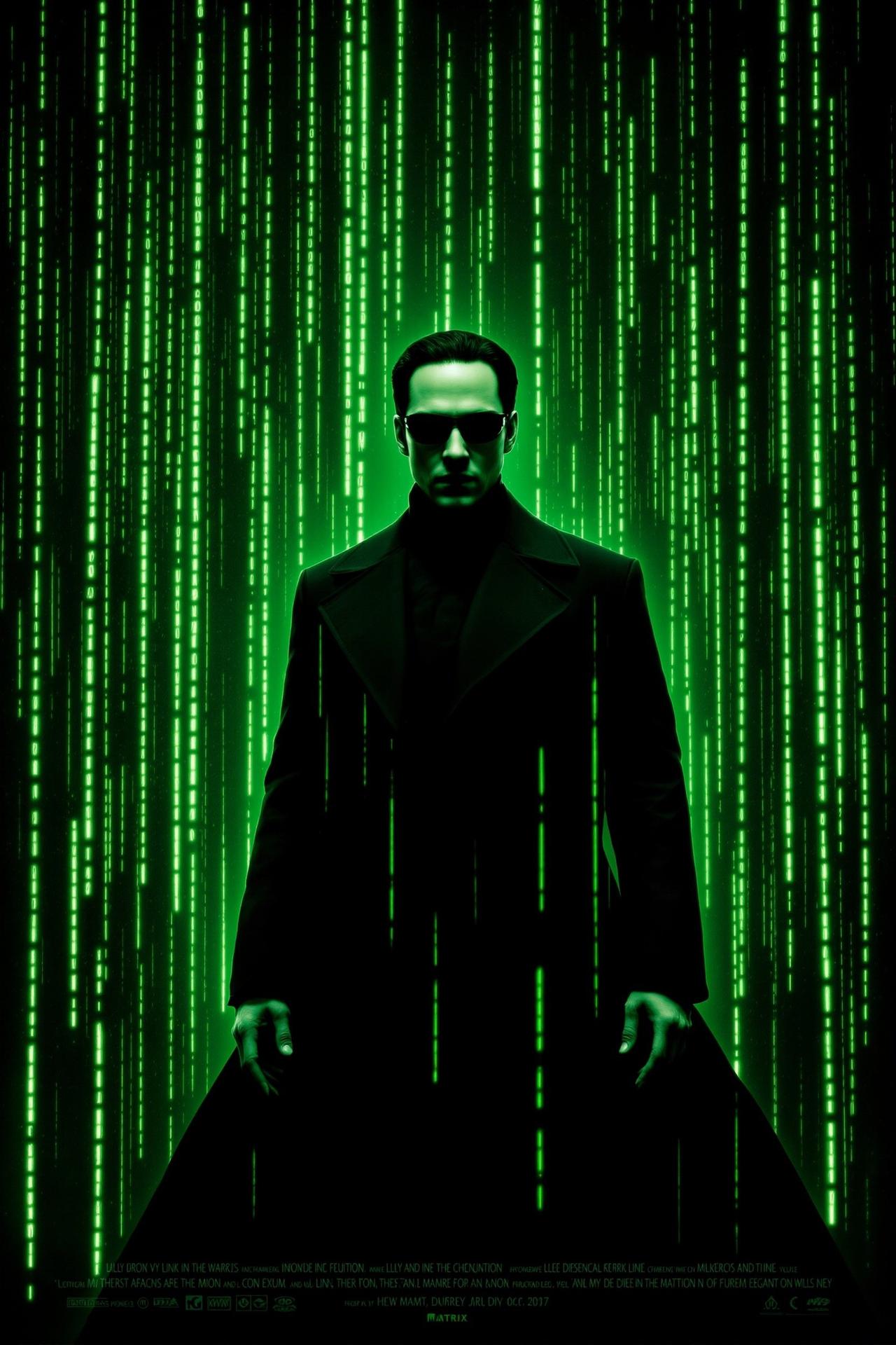 黑客帝国 (The Matrix) - 蜜桃视频网高分推荐影视作品海报